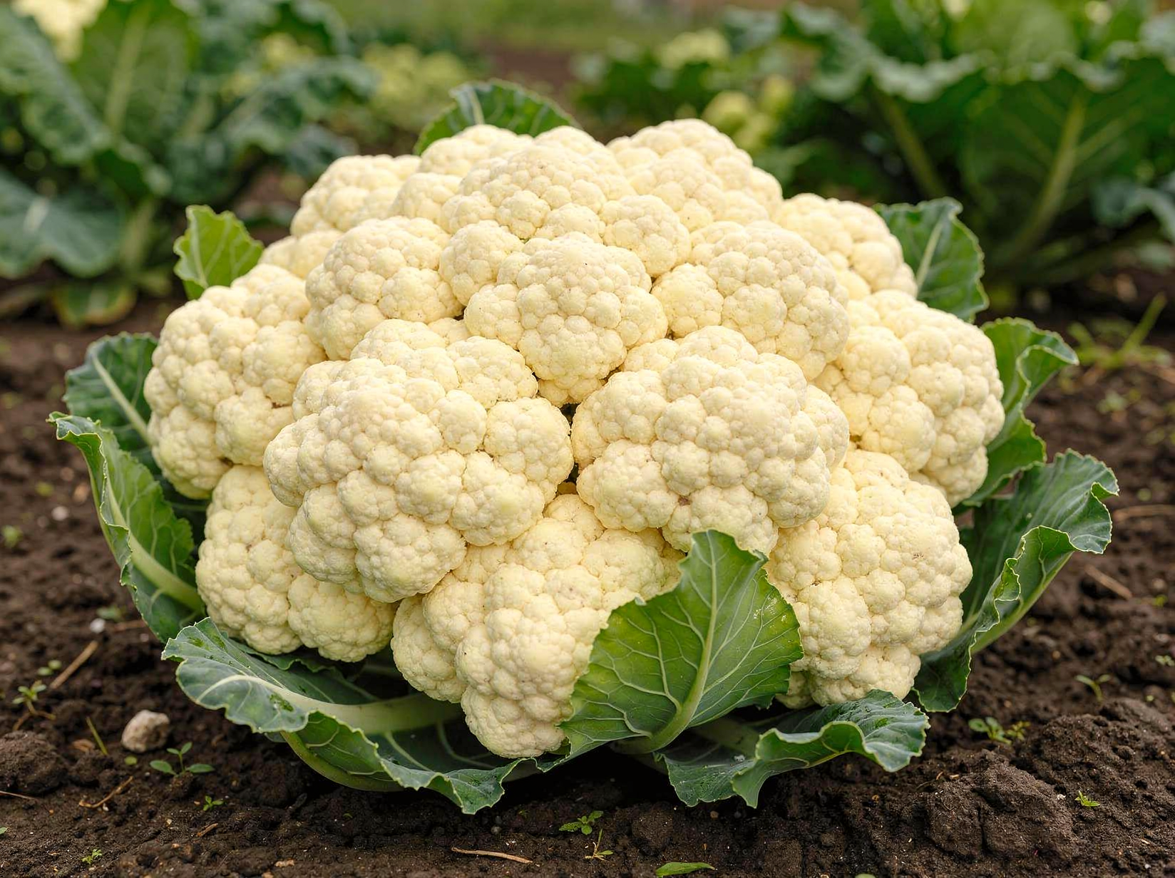 Brassica oleracea var. botrytis — hero (chairman regenerate)